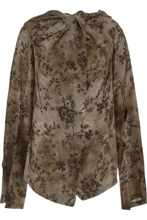 UMA WANG Mujer, Blusas y Camisas, Marrón, Talla: M