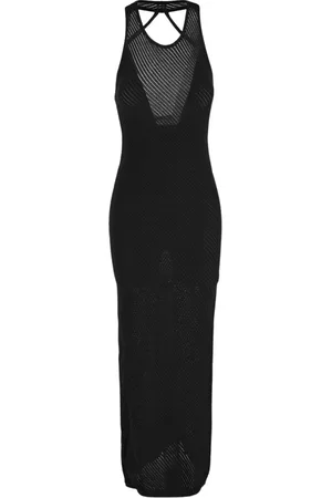 LANEUS Mujer, Vestidos, Negro, Talla: S