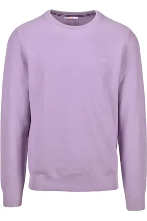 sun68 Hombre, Jerseys, Púrpura, Talla: L