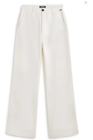 ECOALF Mujer, Pantalones, Blanco, Talla: XL