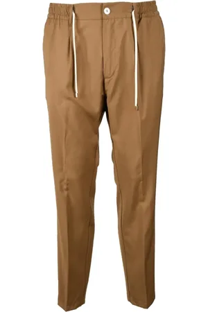 CRUNA Hombre, Pantalones, Marrón, Talla: S