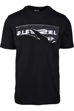 Diesel Hombre, Camisetas, Negro, Talla: 2XL