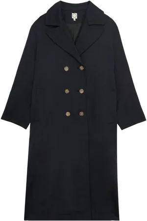 Inès de la Fressange Mujer, Abrigos, Azul, Talla: 2XS