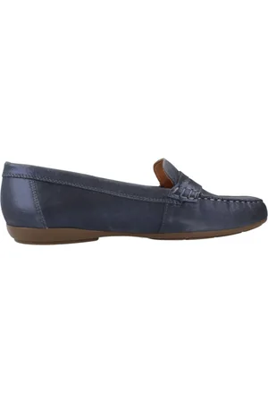 Geox Mujer, Zapatos, Azul, Talla: 39 EU