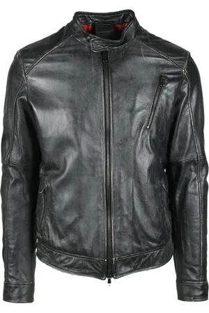 GIOCASTA Hombre, Chaquetas, Negro, Talla: L