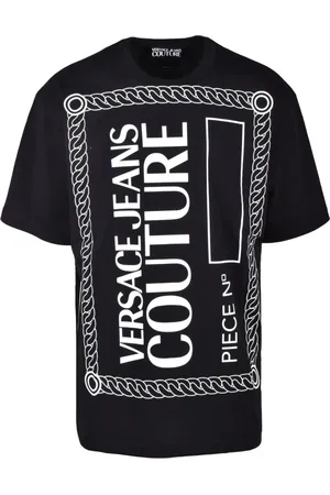 VERSACE Hombre, Camisetas, Negro, Talla: XS