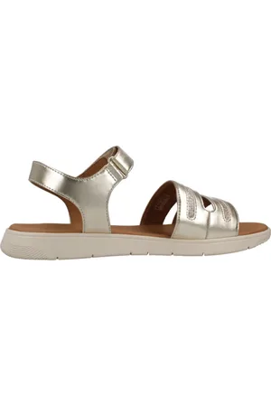 Geox Mujer, Zapatos, Gris, Talla: 38 EU