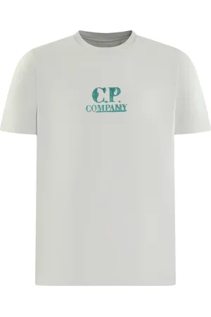 C.P. Company Hombre, Camisetas, Gris, Talla: S