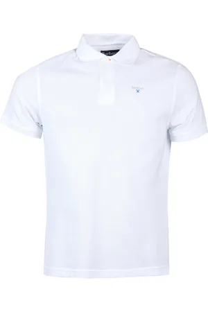 Barbour Hombre, Camisetas, Blanco, Talla: S