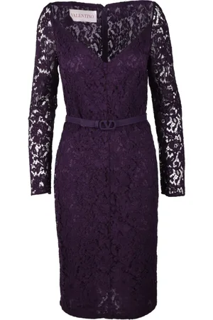 VALENTINO Mujer, Vestidos, Púrpura, Talla: S