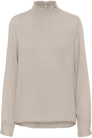 Kaffe Mujer, Blusas y Camisas, Gris, Talla: XL