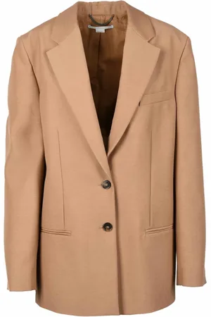 Stella McCartney Mujer, Chaquetas, Marrón, Talla: S