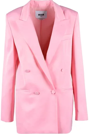 Msgm Mujer, Chaquetas, Rosa, Talla: M