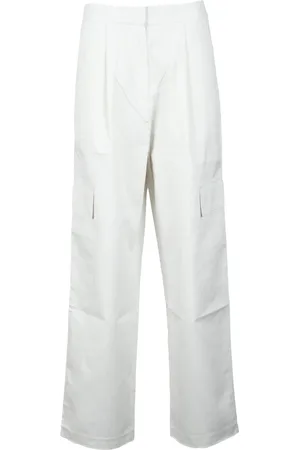 Calvin Klein Mujer, Pantalones, Blanco, Talla: XL