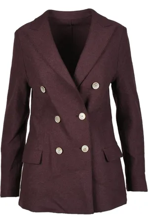 ELEVENTY Mujer, Chaquetas, Marrón, Talla: S