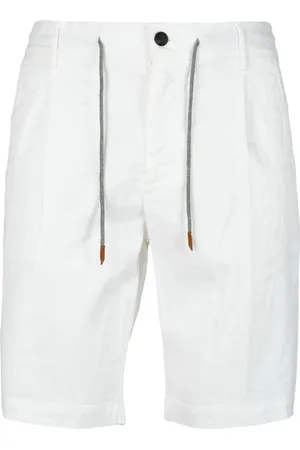 ELEVENTY Hombre, Pantalones cortos, Blanco, Talla: W29