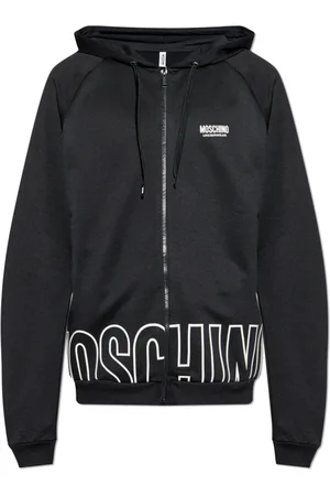 Moschino Hombre, Sudaderas, Negro, Talla: L