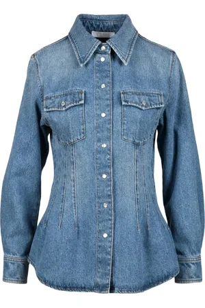 Chloé Mujer, Blusas y Camisas, Azul, Talla: L