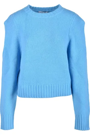 WEILI ZHENG Mujer, Jerseys, Azul, Talla: L