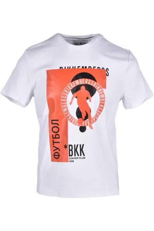Bikkembergs Hombre, Camisetas, Blanco, Talla: L