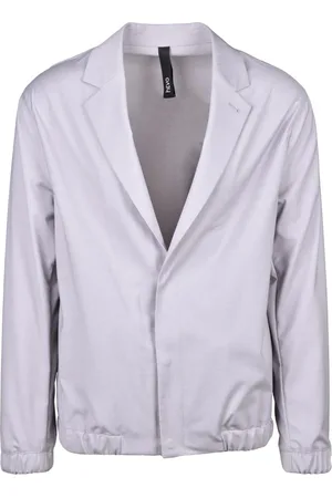 HEVO Hombre, Chaquetas, Gris, Talla: S