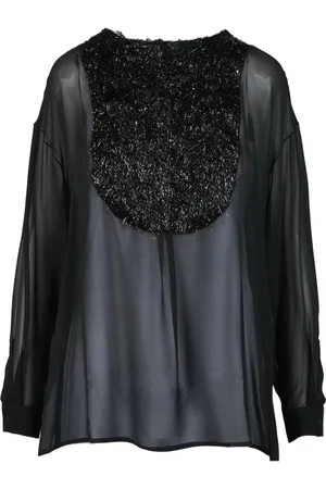Fabiana Filippi Mujer, Blusas y Camisas, Negro, Talla: M