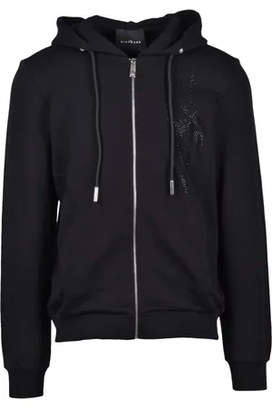 John Richmond Hombre, Sudaderas, Negro, Talla: XL