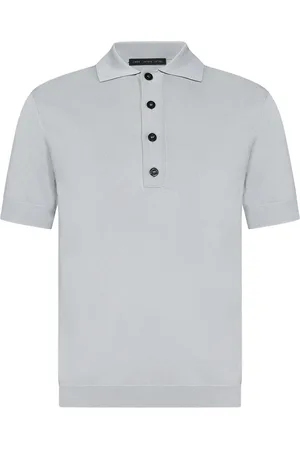 LOW BRAND Hombre, Camisetas, Gris, Talla: M