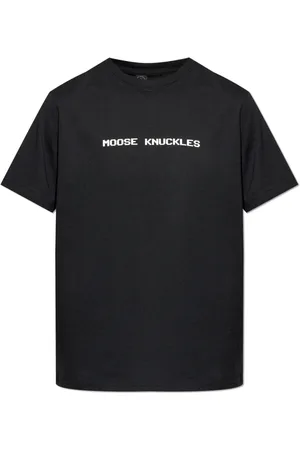 Moose Knuckles Hombre, Camisetas, Negro, Talla: XS