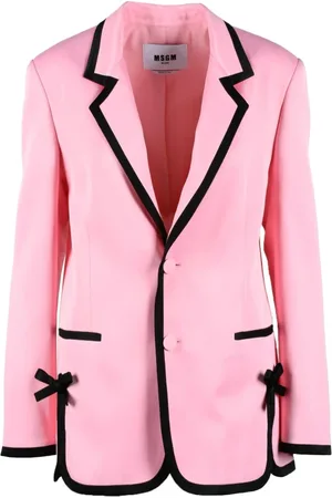 Msgm Mujer, Chaquetas, Rosa, Talla: XS