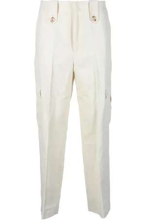 Twin-Set Mujer, Pantalones, Blanco, Talla: L