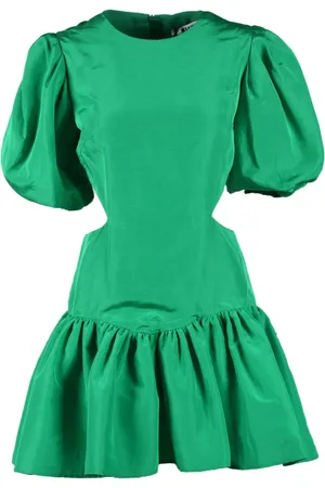 Msgm Mujer, Vestidos, Verde, Talla: S