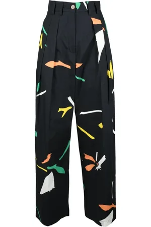 ALYSI Mujer, Pantalones, Negro, Talla: S