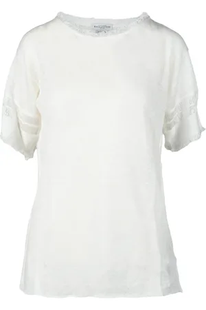 BALLANTYNE Mujer, Camisetas, Blanco, Talla: M