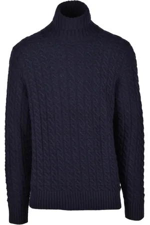 ZANONE Hombre, Jerseys, Azul, Talla: L