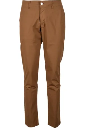 D.A. Daniele Alessandrini Hombre, Pantalones, Marrón, Talla: W33