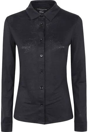 Majestic Mujer, Blusas y Camisas, Negro, Talla: M