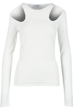Dondup Mujer, Camisetas, Blanco, Talla: S