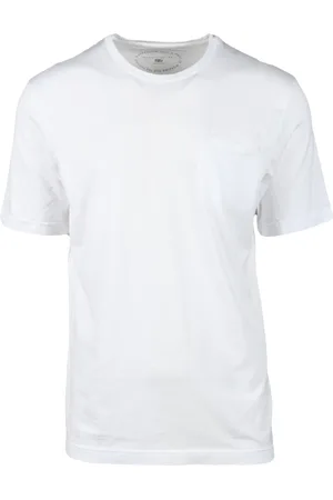 FEDELI Hombre, Camisetas, Blanco, Talla: 3XL