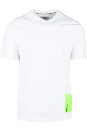 Bikkembergs Hombre, Camisetas, Blanco, Talla: M