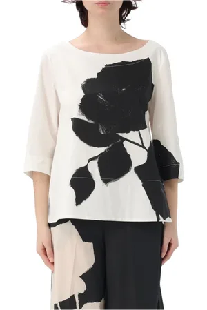LIVIANA CONTI Mujer, Camisetas, Blanco, Talla: L