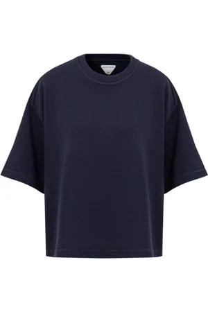 Bottega Veneta Mujer, Camisetas, Azul, Talla: M