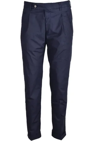 Berwich Hombre, Pantalones, Azul, Talla: S