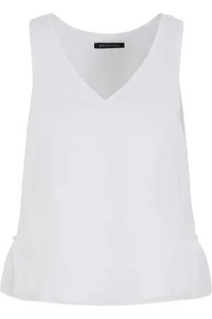 Armani Exchange Mujer, Camisetas, Blanco, Talla: XS