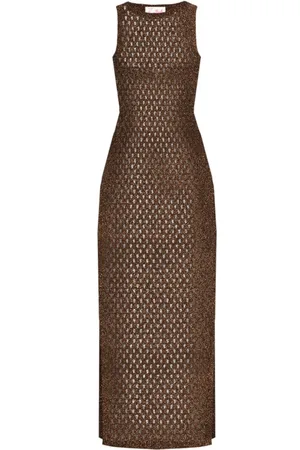 MC2 SAINT BARTH Mujer, Vestidos, Marrón, Talla: M