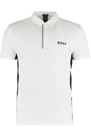 HUGO BOSS Hombre, Camisetas, Blanco, Talla: S