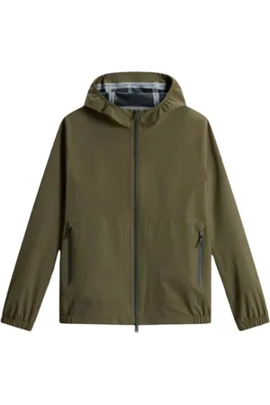 Woolrich Hombre, Chaquetas, Verde, Talla: S