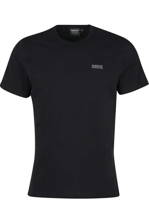 Barbour Hombre, Camisetas, Negro, Talla: XL