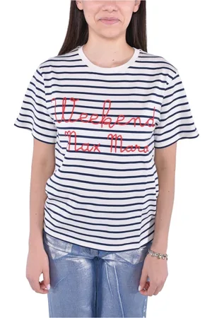Max Mara Mujer, Camisetas, Azul, Talla: S