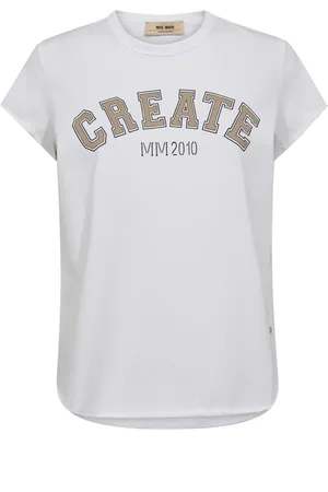 Mos Mosh Mujer, Camisetas, Blanco, Talla: S